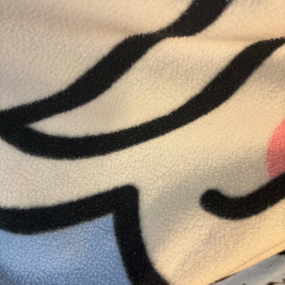 Happy Bunny Thin Fleece Blanket „It’s All About Me Deal With It” Jim Benton 90’s - Picture 4 of 5